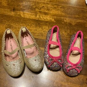 Girls Sparkly flats